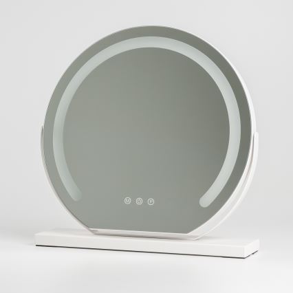 BRILAGI - LED zatemnljivo ogledalo za ličenje CALIFORNIA LED/14W/230V 3000/4000/6500K 44x40 cm bela