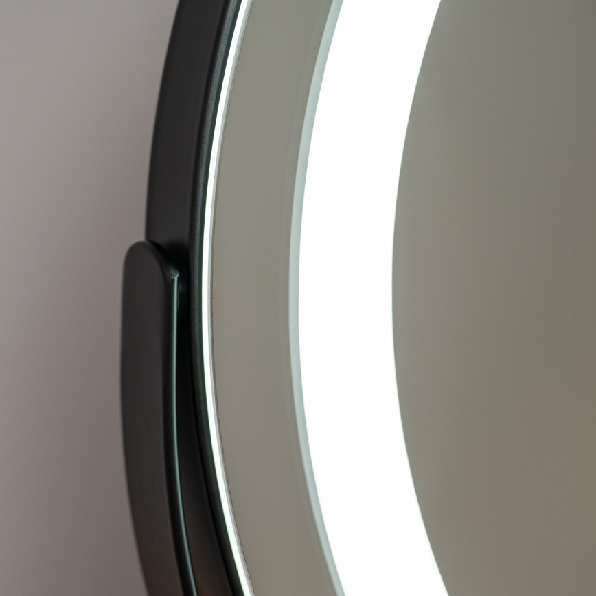 BRILAGI - LED zatemnitveno ličilno ogledalo CALIFORNIA LED/14W/230V 3000/4000/6500K 44x40 cm črna