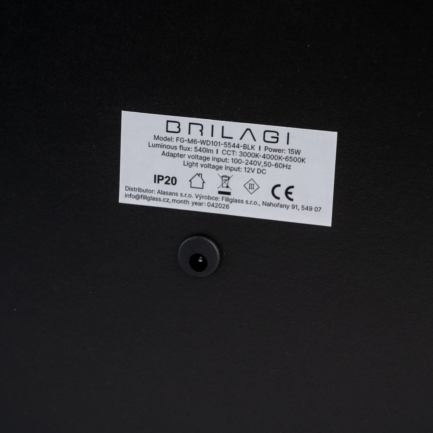 BRILAGI - LED zatemnljivo ličilno ogledalo CALIFORNIA LED/22W/230V 3000/4000/6500K 58x43 cm bela