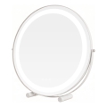 Brilagi - LED zatemnljivo ličilno ogledalo FLORIDA LED/17W/230V 3000/4000/6500K premer 42 cm bela