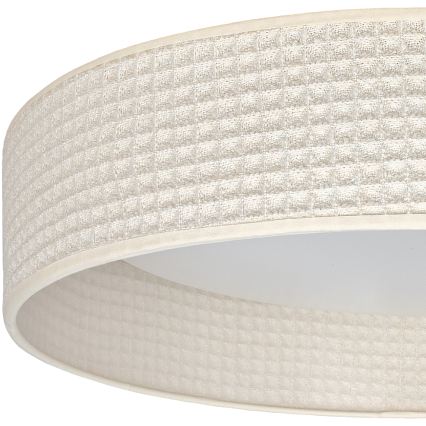 Brilagi - LED zatemnjiva stropna svetilka VELVET SMARTIX STARS LED/24W/230V 3000-6000K premer 45 cm kremna Wi-Fi Tuya Beacon + daljinski upravljalnik