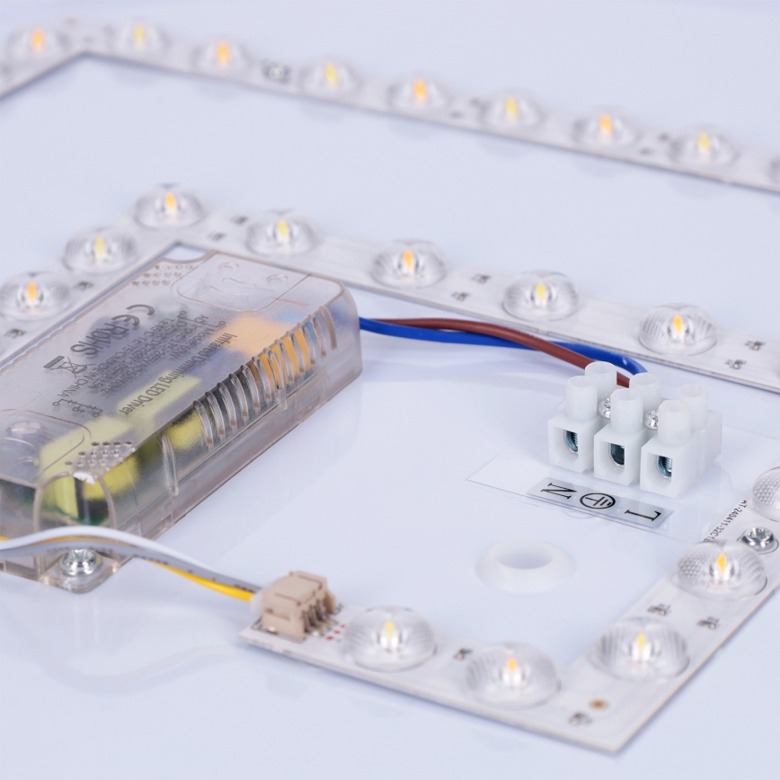 Brilagi - zatemnljivo LED stropno svetilo LUCIA LED/60W/230V 3000-6500K premer 59 cm črna + daljinski upravljalnik