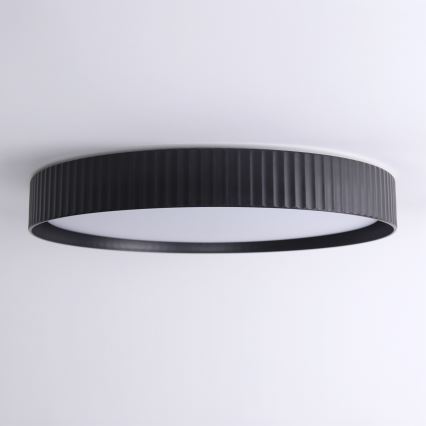 Brilagi - zatemnljivo LED stropno svetilo LUCIA LED/60W/230V 3000-6500K premer 59 cm črna + daljinski upravljalnik