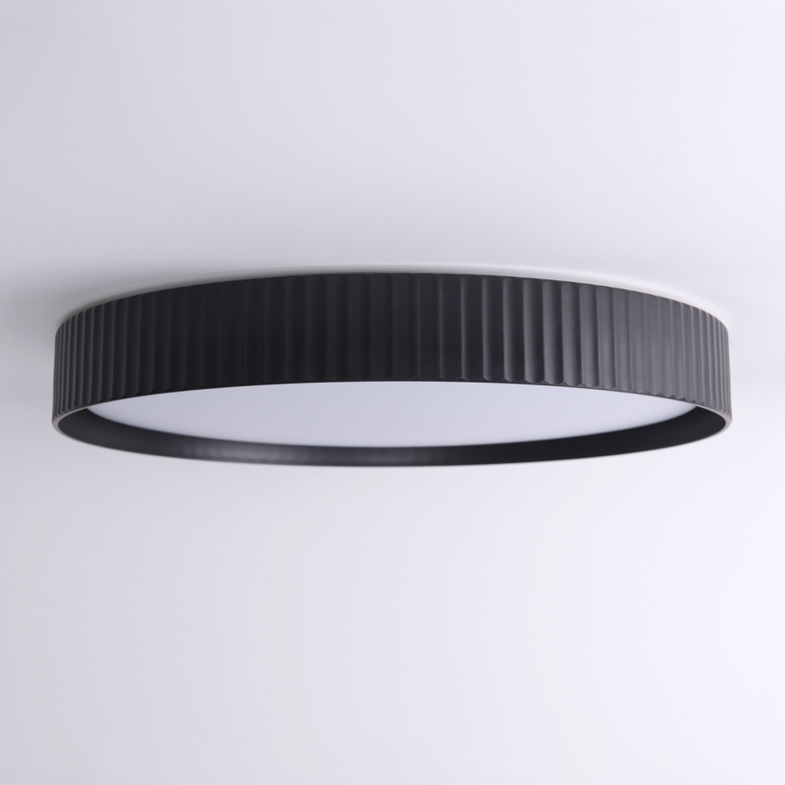 Brilagi - zatemnljivo LED stropno svetilo LUCIA LED/60W/230V 3000-6500K premer 59 cm črna + daljinski upravljalnik