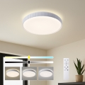 Brilagi - LED zatemnljivo stropno svetilo CORVO LED/72W/230V 3000-6000K belo premer 50 cm + daljinski upravljalnik