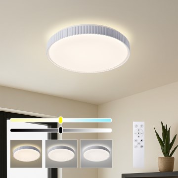 Brilagi - LED zatemnljivo stropno svetilo CORVO LED/72W/230V 3000-6000K belo premer 50 cm + daljinski upravljalnik