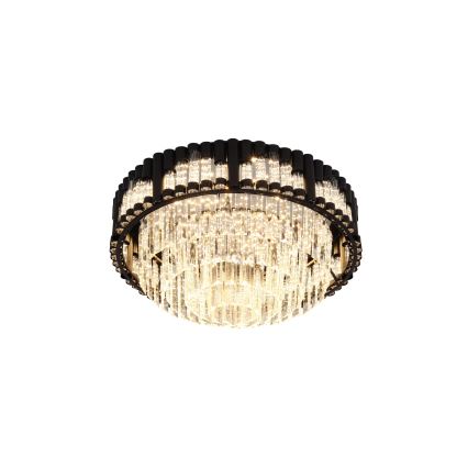 Brilagi - Zatemnjiva LED stropna svetilka CROWN LED/41W/230V 3000-6000K premer 48 cm črna + daljinski upravljalnik