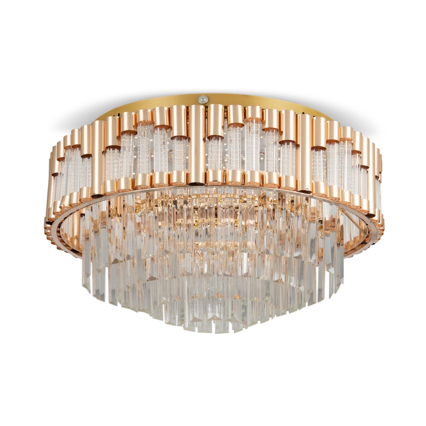 Brilagi - LED zatemnjiva stropna svetilka CROWN LED/41W/230V 3000-6000K premer 48 cm zlata + daljinski upravljalnik
