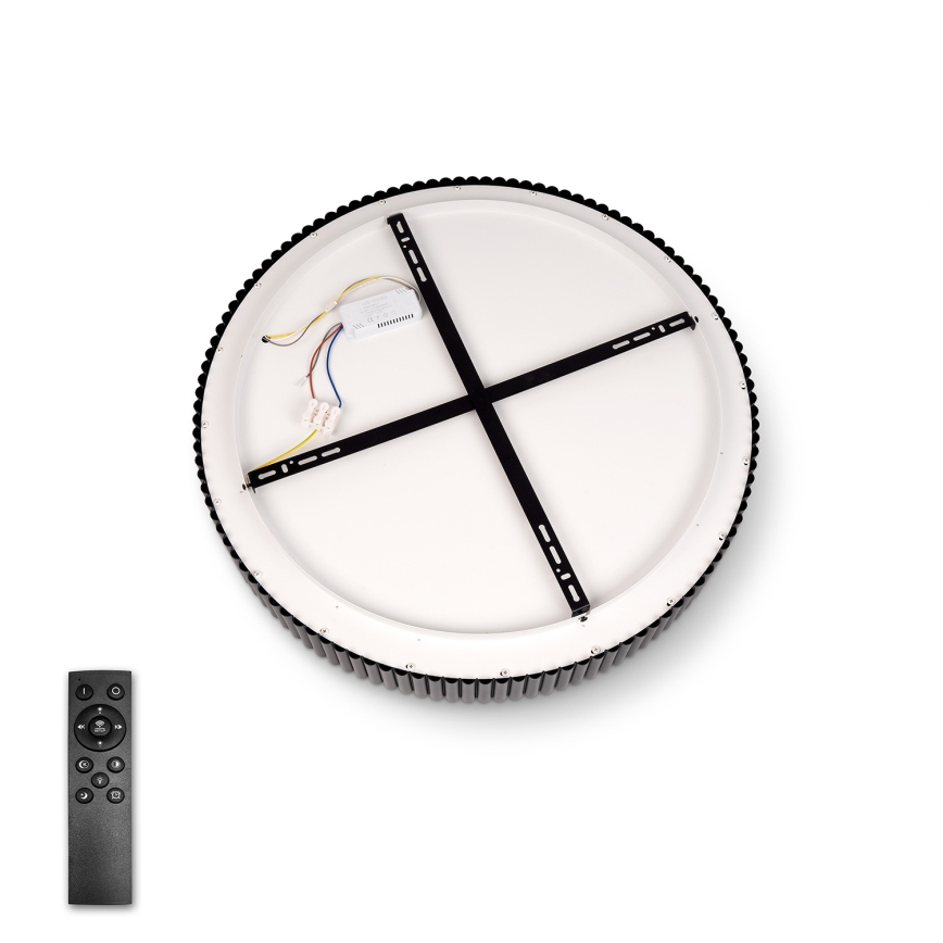 Brilagi - LED stropna svetilka FALCON MODERN z zatemnitvijo LED/30W/230V 3000-6500K premer 40 cm črna + daljinski upravljalnik