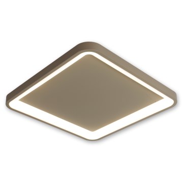 BRILAGI - LED zatemnljivo stropno svetilo FALCON SLIM LED/50W/230V 3000-6500K 50x50 cm bež + daljinski upravljalnik