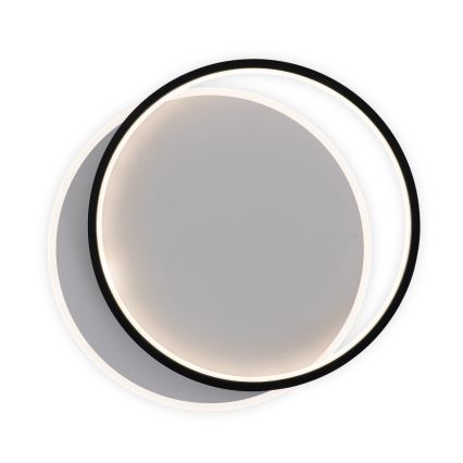 Brilagi - Zatemnljivo LED stropno svetilo FLARE LED/48W/230V 3000-6000K 39,5x45 cm bela/črna + daljinski upravljalnik