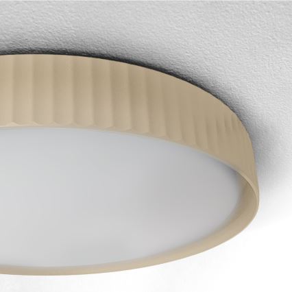 Brilagi - Zatemnljivo stropno LED svetilo LUCIA LED/48W/230V 3000-6500K premer 41 cm bež + daljinski upravljalnik