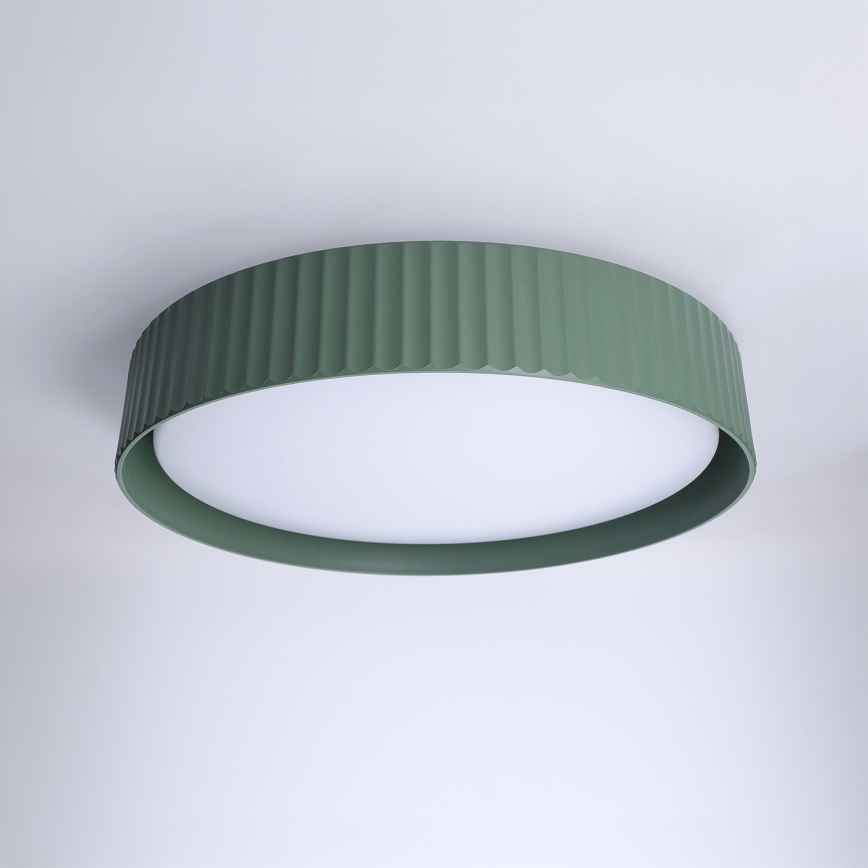 Brilagi - zatemnjevalna LED stropna svetilka LUCIA LED/48W/230V 3000-6500K premer 41 cm zelena + daljinski upravljalnik