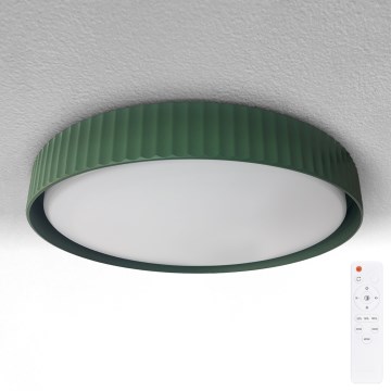 Brilagi - LED zatemnljivo stropno svetilo LUCIA LED/60W/230V 3000-6500K premer 59 cm zelena + daljinski upravljalnik