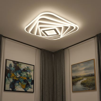 Brilagi - LED zatemnljivo stropno svetilo MODERN LED/210W/230V 3000-6000K 55x55 cm + daljinski upravljalnik