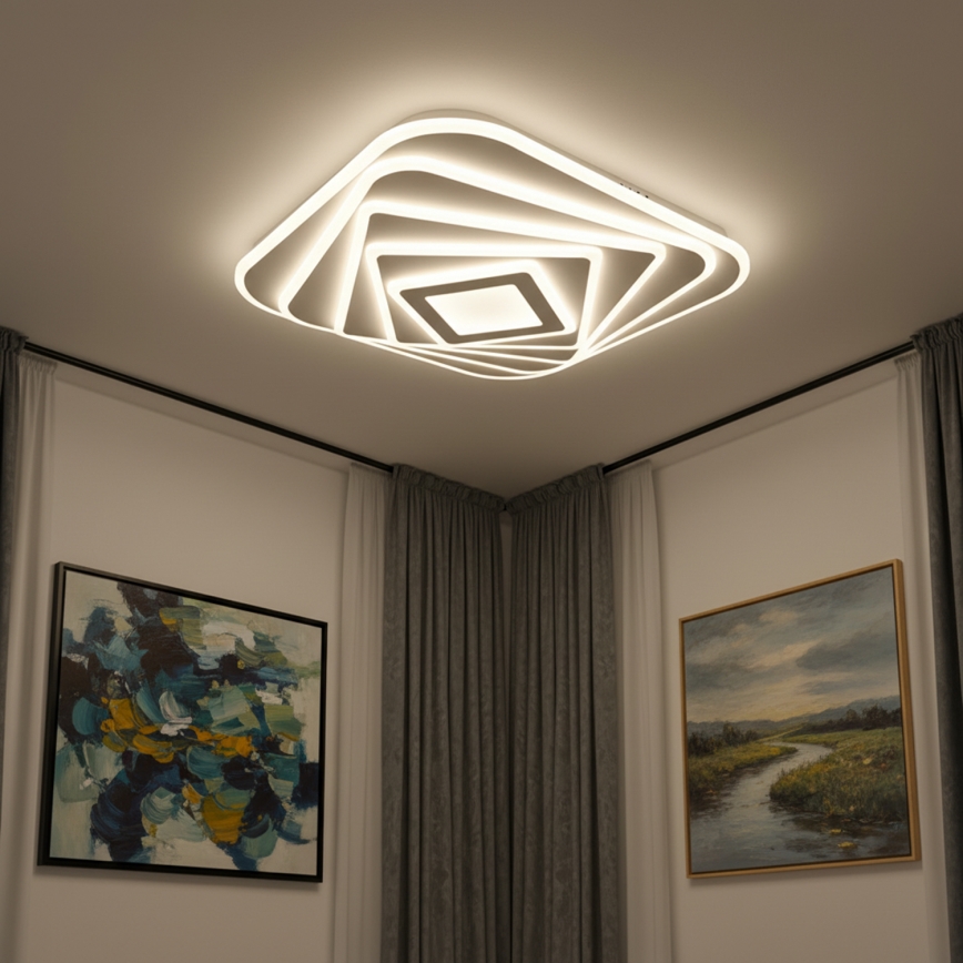 Brilagi - LED zatemnljivo stropno svetilo MODERN LED/210W/230V 3000-6000K 55x55 cm + daljinski upravljalnik