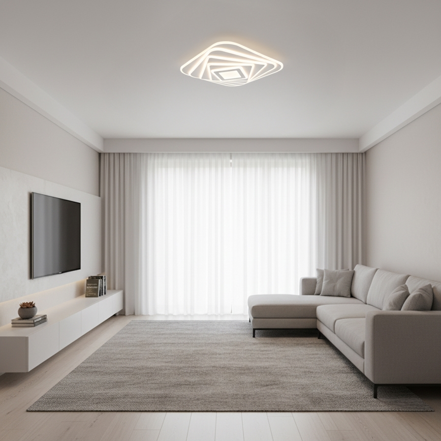 Brilagi - LED zatemnljivo stropno svetilo MODERN LED/210W/230V 3000-6000K 55x55 cm + daljinski upravljalnik