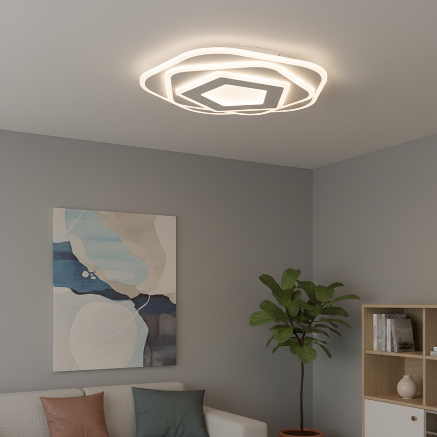 Brilagi - zatemnjevalna LED stropna svetilka MODERN LED/64W/230V 3000-6000K Ø 40 cm + daljinski upravljalnik