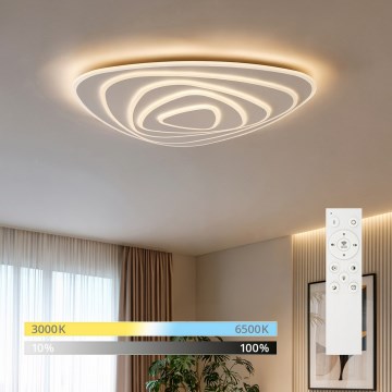 BRILAGI - LED zatemnljivo stropno svetilo MODERN MAXI LED/140W/230V 3000-6000K 74x75 cm + daljinski upravljalnik