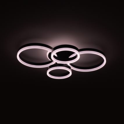 Brilagi - LED zatemnitvena stropna svetilka ORBITS LED/49W/230V 3000-6000K + daljinski upravljalnik