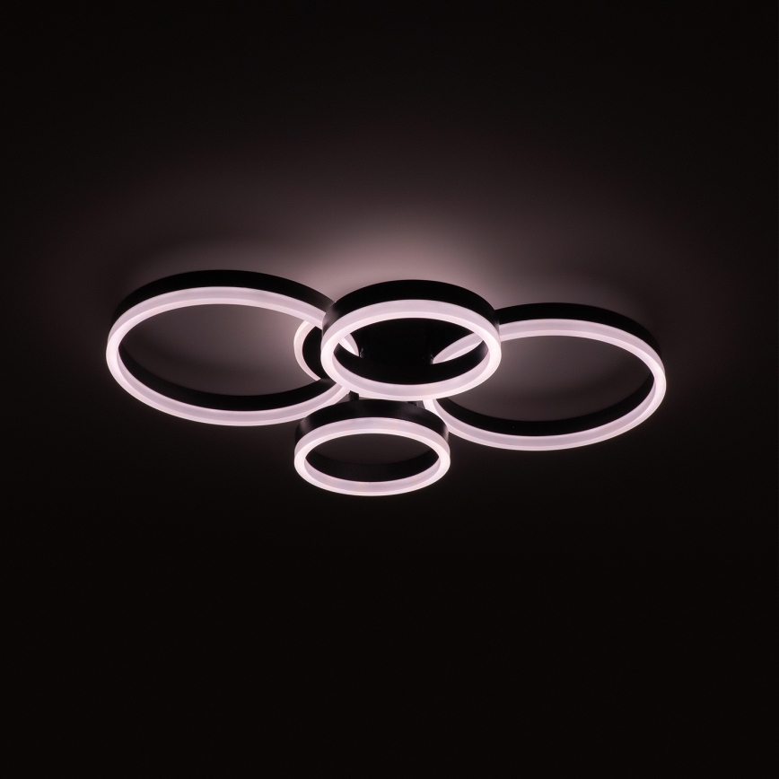 Brilagi - LED zatemnitvena stropna svetilka ORBITS LED/49W/230V 3000-6000K + daljinski upravljalnik