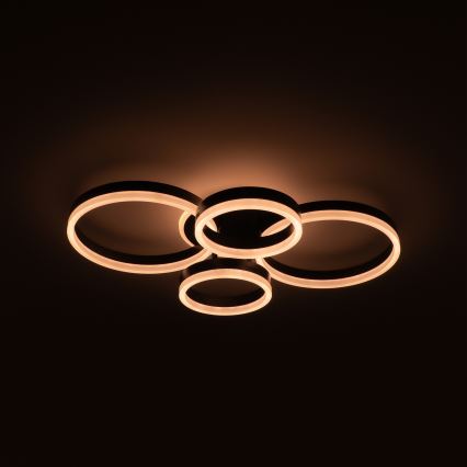 Brilagi - LED zatemnitvena stropna svetilka ORBITS LED/49W/230V 3000-6000K + daljinski upravljalnik