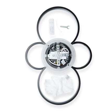 Brilagi - LED zatemnitvena stropna svetilka ORBITS LED/49W/230V 3000-6000K + daljinski upravljalnik