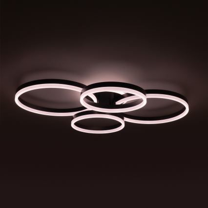 Brilagi - LED zatemnljivo stropno svetilo ORBITS LED/52W/230V 3000-6000K + daljinski upravljalnik