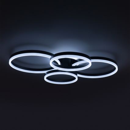 Brilagi - LED zatemnljivo stropno svetilo ORBITS LED/52W/230V 3000-6000K + daljinski upravljalnik