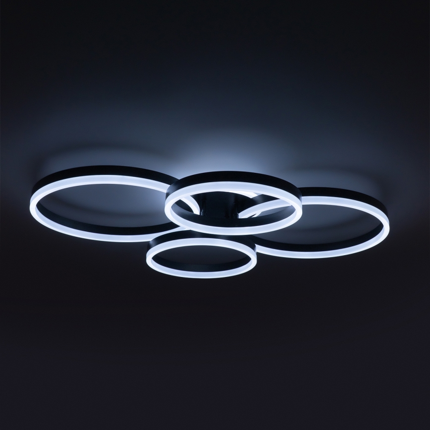 Brilagi - LED zatemnljivo stropno svetilo ORBITS LED/52W/230V 3000-6000K + daljinski upravljalnik