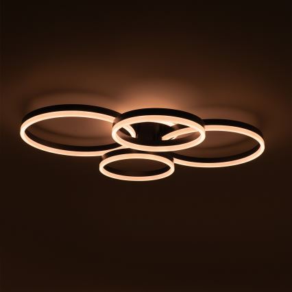 Brilagi - LED zatemnljivo stropno svetilo ORBITS LED/52W/230V 3000-6000K + daljinski upravljalnik