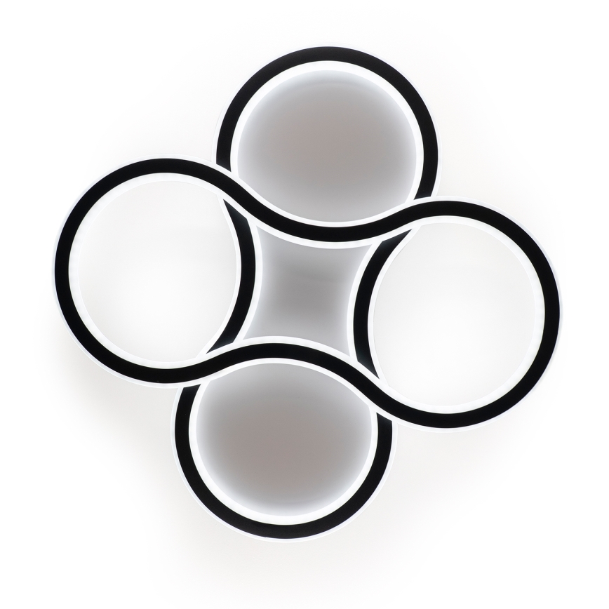 Brilagi - LED zatemnjiva stropna svetilka ORELLI LED/53W/230V premer 51 cm 3000-6000K + daljinski upravljalnik