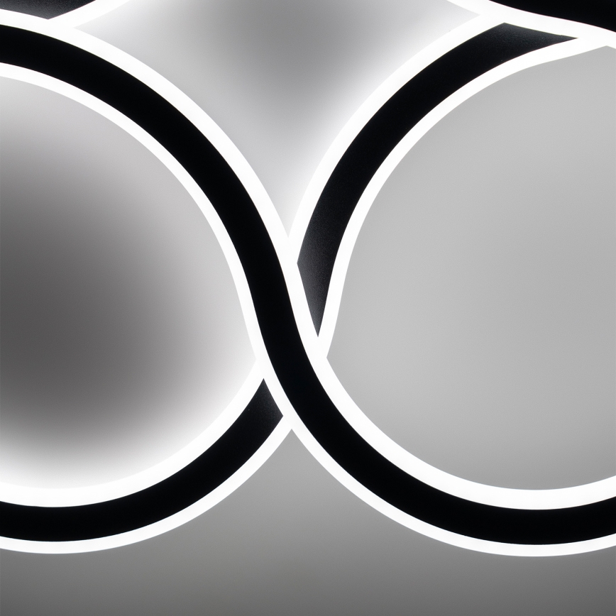 Brilagi - LED zatemnjiva stropna svetilka ORELLI LED/53W/230V premer 51 cm 3000-6000K + daljinski upravljalnik