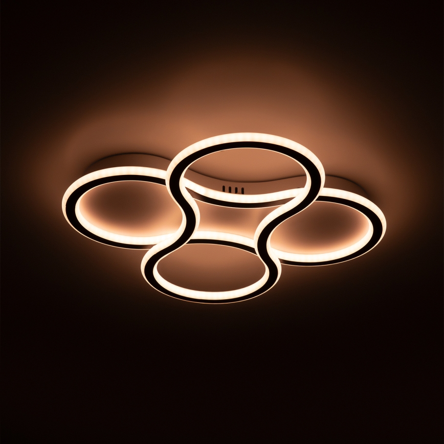 Brilagi - LED zatemnjiva stropna svetilka ORELLI LED/53W/230V premer 51 cm 3000-6000K + daljinski upravljalnik