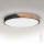 Brilagi - LED zatemnljivo stropno svetilo PILANA LED/60W/230V 3000-6500K hrast/črna Ø 60 cm + daljinski upravljalnik