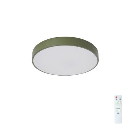 Brilagi - LED stropna svetilka POOL LED/36W/230V 3000-6000K, premer 30 cm, zelena + daljinski upravljalnik (z možnostjo zatemnitve)