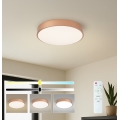 Brilagi - LED zatemnljivo stropno svetilo POOL LED/48W/230V 3000-6000K premer 40 cm bronasto + daljinski upravljalnik