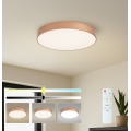 Brilagi - LED zatemnljivo stropno svetilo POOL LED/60W/230V 3000-6000K premer 50 cm bronasto + daljinski upravljalnik