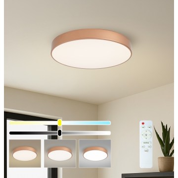 Brilagi - LED zatemnljivo stropno svetilo POOL LED/60W/230V 3000-6000K premer 50 cm bronasto + daljinski upravljalnik