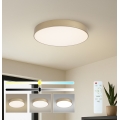 Brilagi - LED zatemnljivo stropno svetilo POOL LED/60W/230V 3000-6000K premer 50 cm v zlati barvi + daljinski upravljalnik