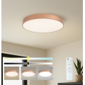 Brilagi - LED zatemnljivo stropno svetilo POOL LED/60W/230V 3000-6000K premer 60 cm, bronasto + daljinski upravljalnik