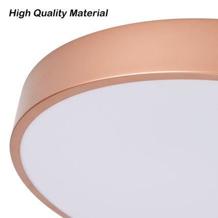 Brilagi - LED zatemnljivo stropno svetilo POOL LED/60W/230V 3000-6000K premer 60 cm, bronasto + daljinski upravljalnik