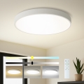Brilagi - LED zatemnljivo stropno svetilo POOL SMART LED/100 W/230 V 3000-6000 K premer 80 cm Wi-Fi Tuya belo + daljinski upravljalnik
