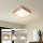 Brilagi - LED zatemnljivo stropno svetilo POOL SQUARE LED/36W/230V 3000-6000K 40x40 cm bronasto + daljinski upravljalnik