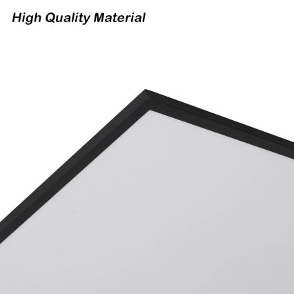 Brilagi - LED zatemnjevalna stropna svetilka SLIMFRAME LED/80W/230V 120x60 cm 3000-6000K črna + daljinski upravljalnik