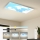 Brilagi - LED zatemnljivo stropno svetilo SLIMFRAME SKY LED/80W/230V 120x60 cm 3000-6000K srebrno/modro + daljinski upravljalnik