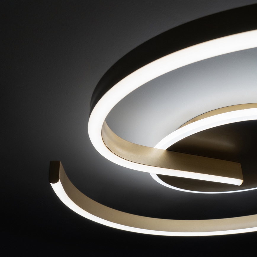 Brilagi - LED zatemnjiva stropna svetilka SPIRAL LED/56W/230V premera 50 cm 3000/4000/6000K + daljinski upravljalnik