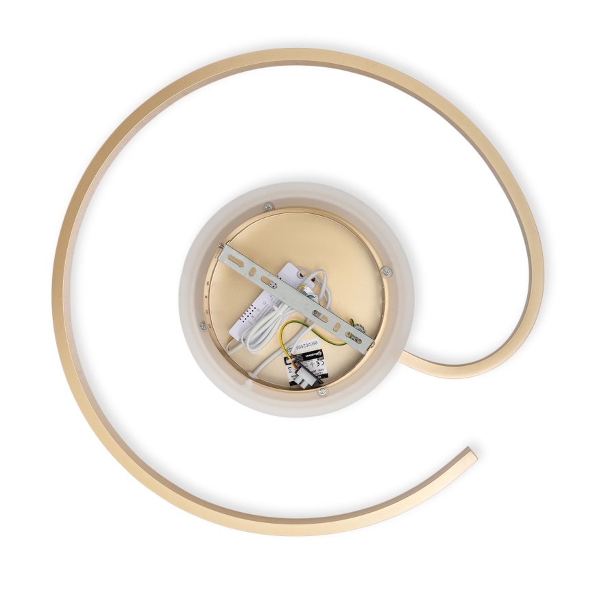 Brilagi - LED zatemnjiva stropna svetilka SPIRAL LED/56W/230V premera 50 cm 3000/4000/6000K + daljinski upravljalnik