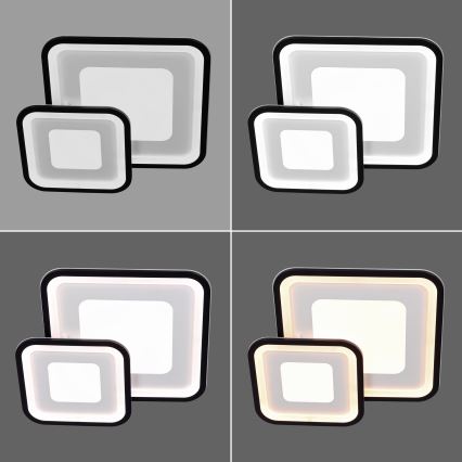 Brilagi - zatemnjiva LED stropna svetilka TANDORA LED/49W/230V 50x50 cm 3000-6000K + daljinski upravljalnik