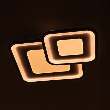 Brilagi - zatemnjiva LED stropna svetilka TANDORA LED/49W/230V 50x50 cm 3000-6000K + daljinski upravljalnik